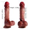 AR147 Large Size Liquid Silicone Dildo Simulation Phallus Orgasm Artifact Female Masturbator Adult Products