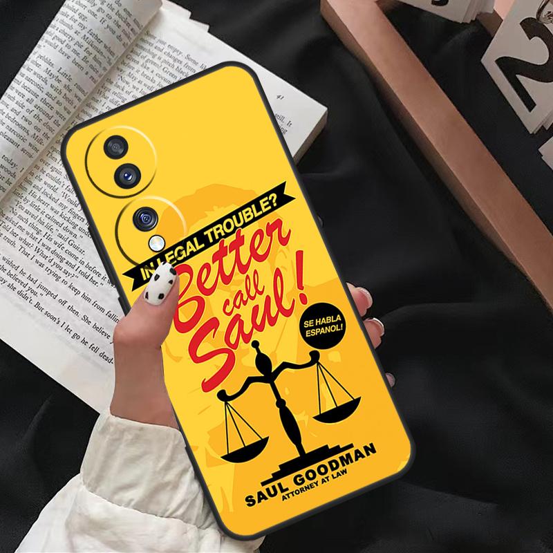 Better Call Saul For Honor Magic 8 Pro 6 5 7 Lite Case For Honor 200 400 50 70 90 X8b X9a X9b X9c X9d Win RT