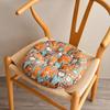 Soft Comfortable Dining Chair Cushion Modern Simple Cushion 10styles Non-slip Round Cushion Luxurious Student Seat Cushion