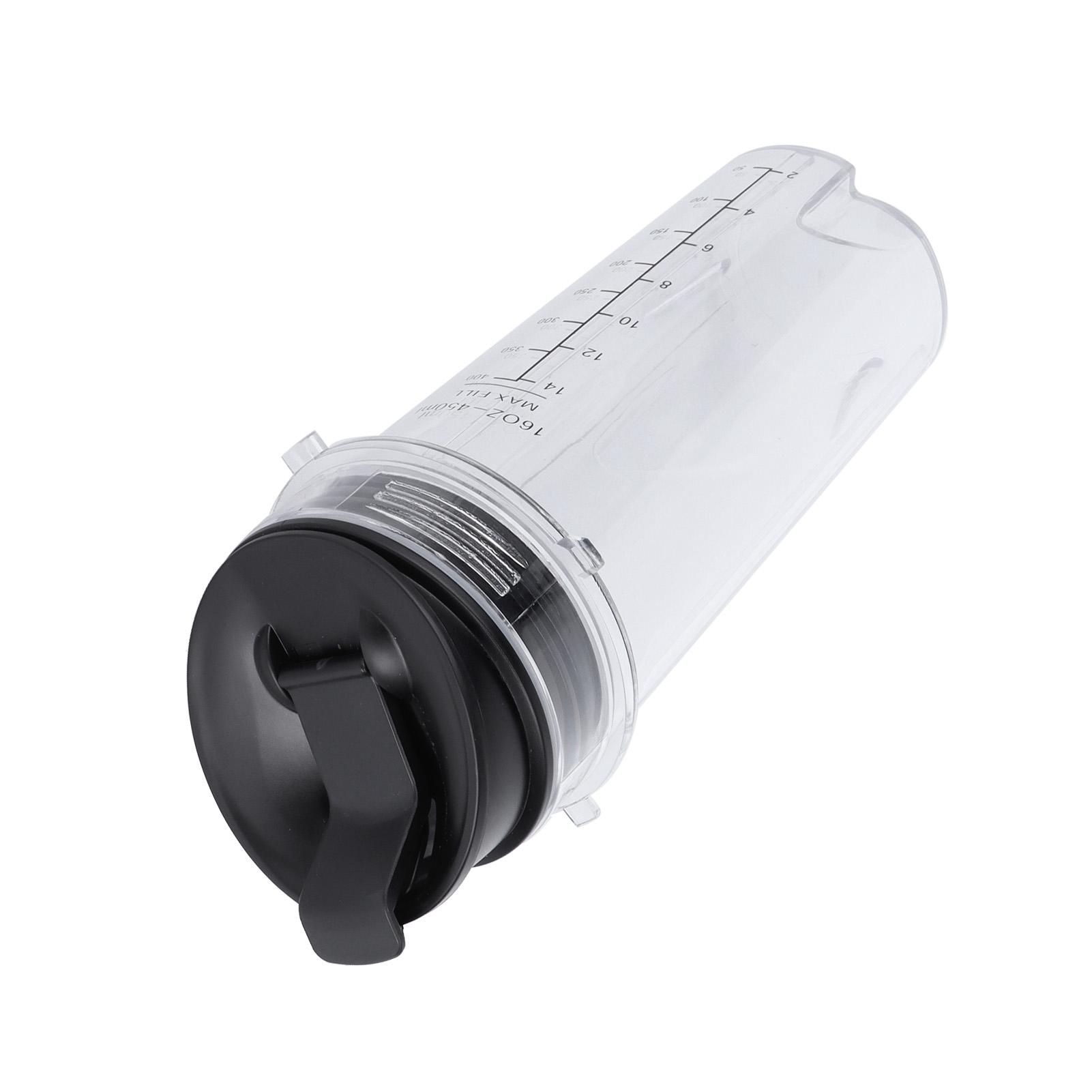 

Сменный стакан для блендера объемом 16 унций с откидной крышкой, подходит для аксессуаров блендера Nutri Ninja