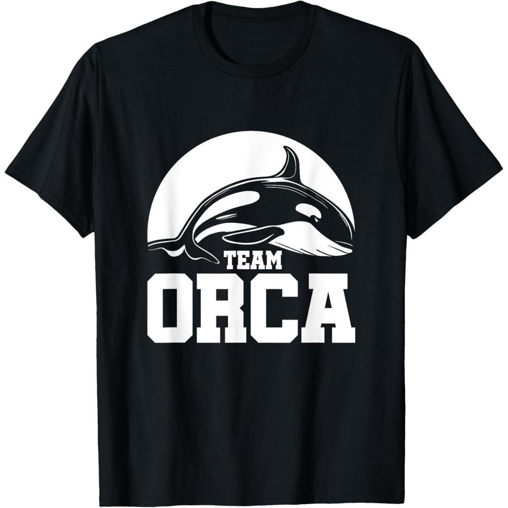 Team Orca Orcas Whale Lover T-Shirt S