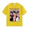 90s Retro Damon Salvatore Graphic T Shirt Unisex Harajuku Fashion Cotton Short Sleeve Tshirts Y2k Unisexs Gothic Clothing TShirt