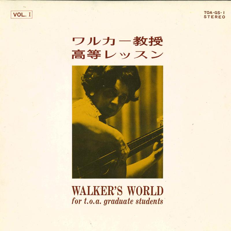 

LP Record - Professor Walker Advanced Lesson TOAGS1 TOA Japan Classical Used