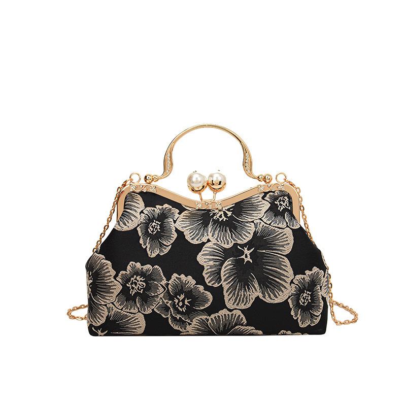 Light Luxury Shell Women's Bag 2025 Summer New Fashion Foreign Style Handbag Literary National Style Chain Shoulder Messenger Bag