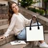 Cute Polka Dot Tote Bag Stylish Daily Use Shoulder Bag