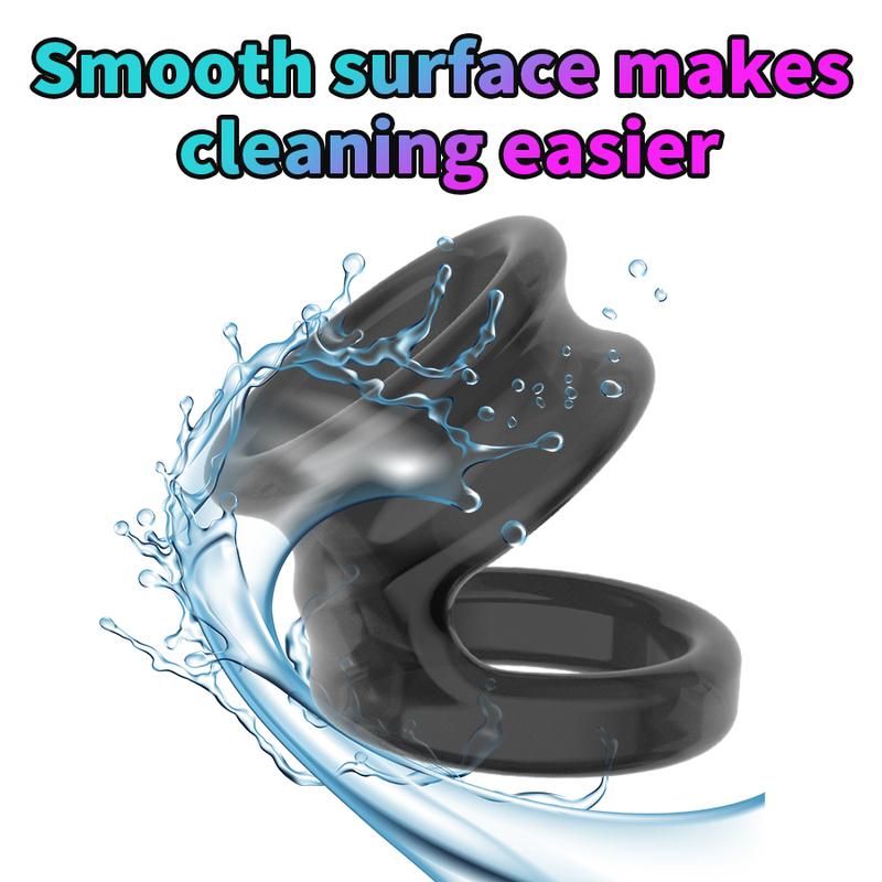 Cock Penis Ring Reusable Delay Ejaculation Stronger Erection Sex Yoys Adult Supplies Linen Nozzle Ring Cock Sex Toys For Men