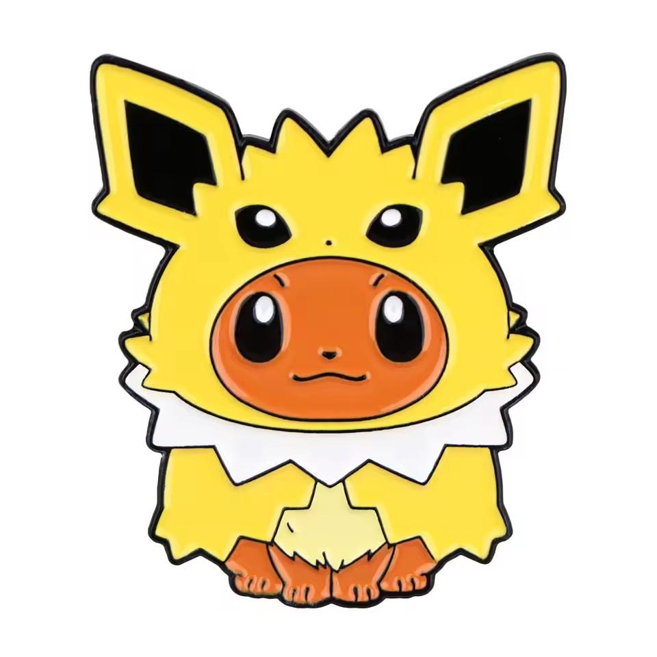 Pokemon Enamel Pin Cute Anime Movies Metal Brooches Badges Children Lapel Pins for Backpack Brooch On Clothes Jewelry Pins