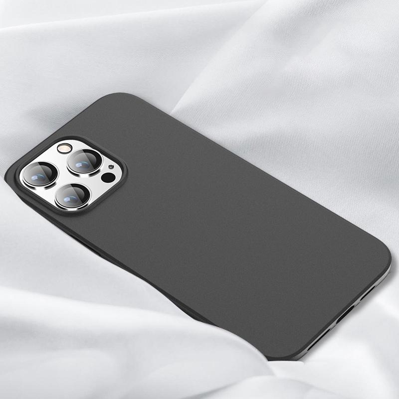 

X-LEVEL Guardian Series For iPhone 15 Pro Matte Phone Case Flexible TPU Drop-proof Cover Black