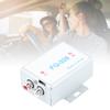 Filtro Audio Stereo per Auto 12V Riduttore di Rumore Isolamento Acustico Alte Prestazioni per Amplificatore Altoparlante