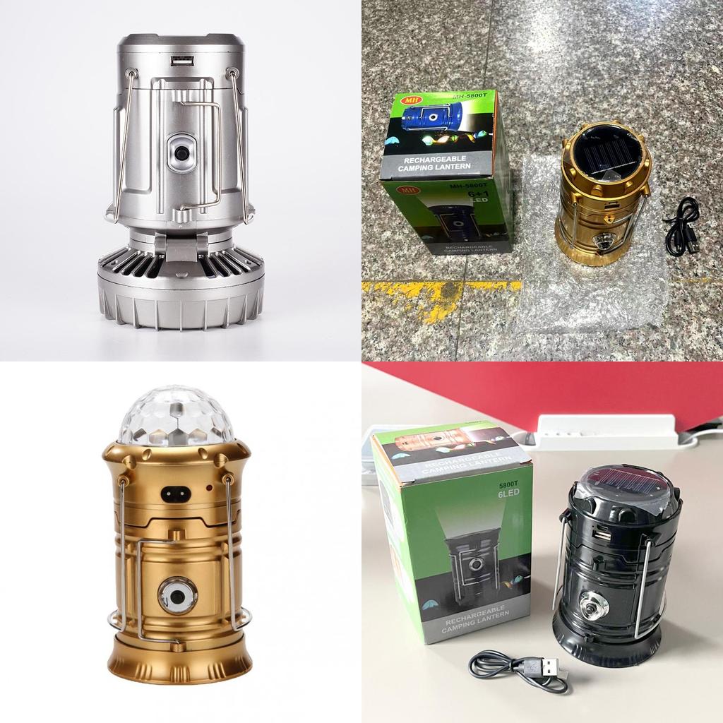 Camping Lantern Led Light With Usb Power Outdoor Tent Lamp Emergency Lighting Portable For Camping And Hiking