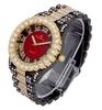 Charles Raymond Big Rock Roman Numeral Full Iced Out Colorful Dial Watch ST10327 RN GunGold Blood 8 Inches Inside ST10327 RN Single Blood Men's