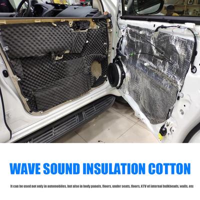 18mm Dicke Auto Schalldämmung Matte Noise Isolierung Schallschutz Schaum Automobil Innen Dekoration Teile 20x31in