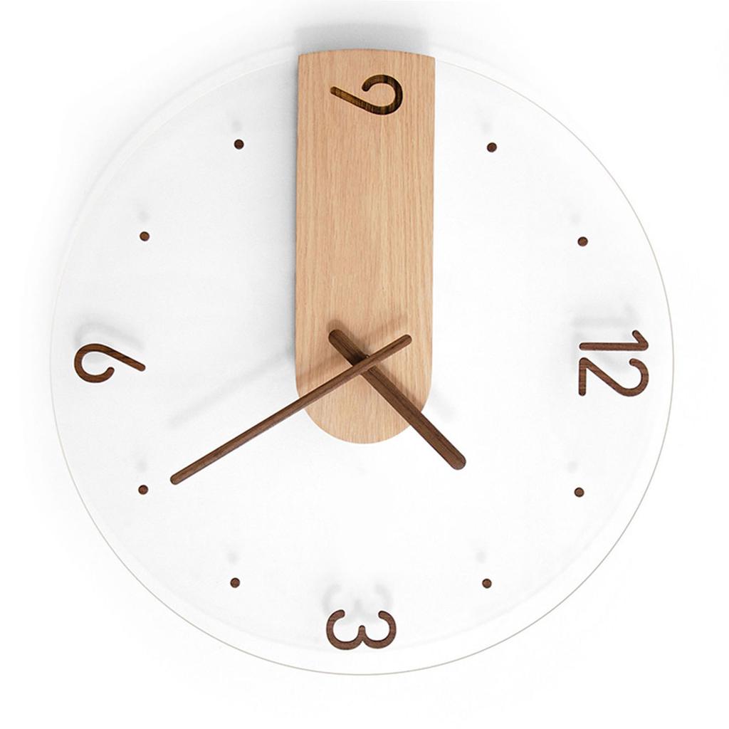 Wall Clock Innovative Minimalist Prevents Ticking Sweep Movement Modern Nordic Wall Clock for