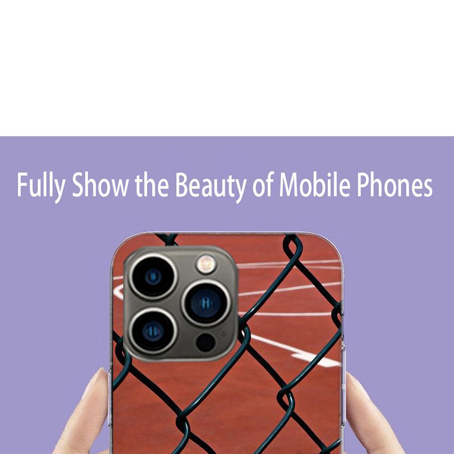 Basketball Court Basketball Phone Case For Iphone 17 Air 15 Pro 14 Plus 16 Pro Max 17E 16E 12 13 Mini 11 Cover Cute Fundas