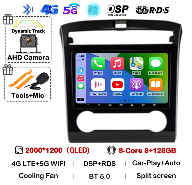 Android 14 Carplay Auto WIFI+4G For Hyundai Tucson IX35 2020 2021 2022 GPS Navigation Car Radio Multimedia Video Player Stereo