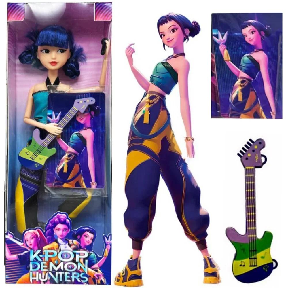 NEU Anime KPop Dämonenjäger Puppe Vinylspielzeug Rumi Mira zoi Charakter Vinylmaske Figur Geburtstagsgeschenk Fanclub-Geschenke