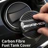 Benz Car Carbon Fiber Fuel Tank Cap Trim Accessories For Mercedes Benz AMG W203 W206 W220 W205 W211 W212 W201 W168 W167 W169 GLA