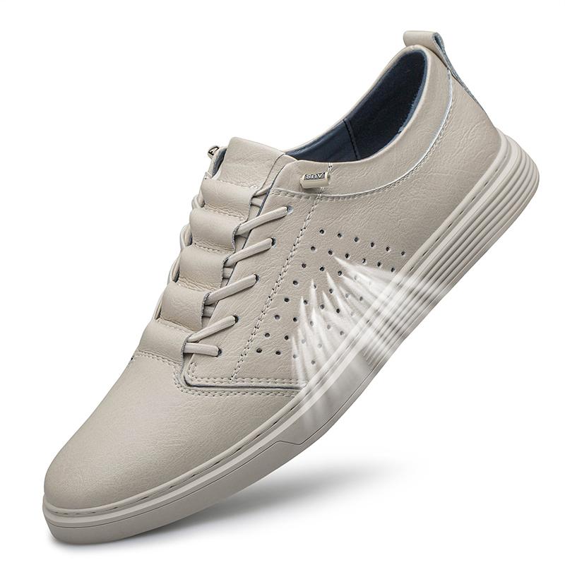 Luxusschuhe für Herren Marke Schwarz Echtes Leder Oxford Schuhe Hohe Qualität Bequeme Freizeitschuhe Herren Schnürschuhe Flache Sneakers