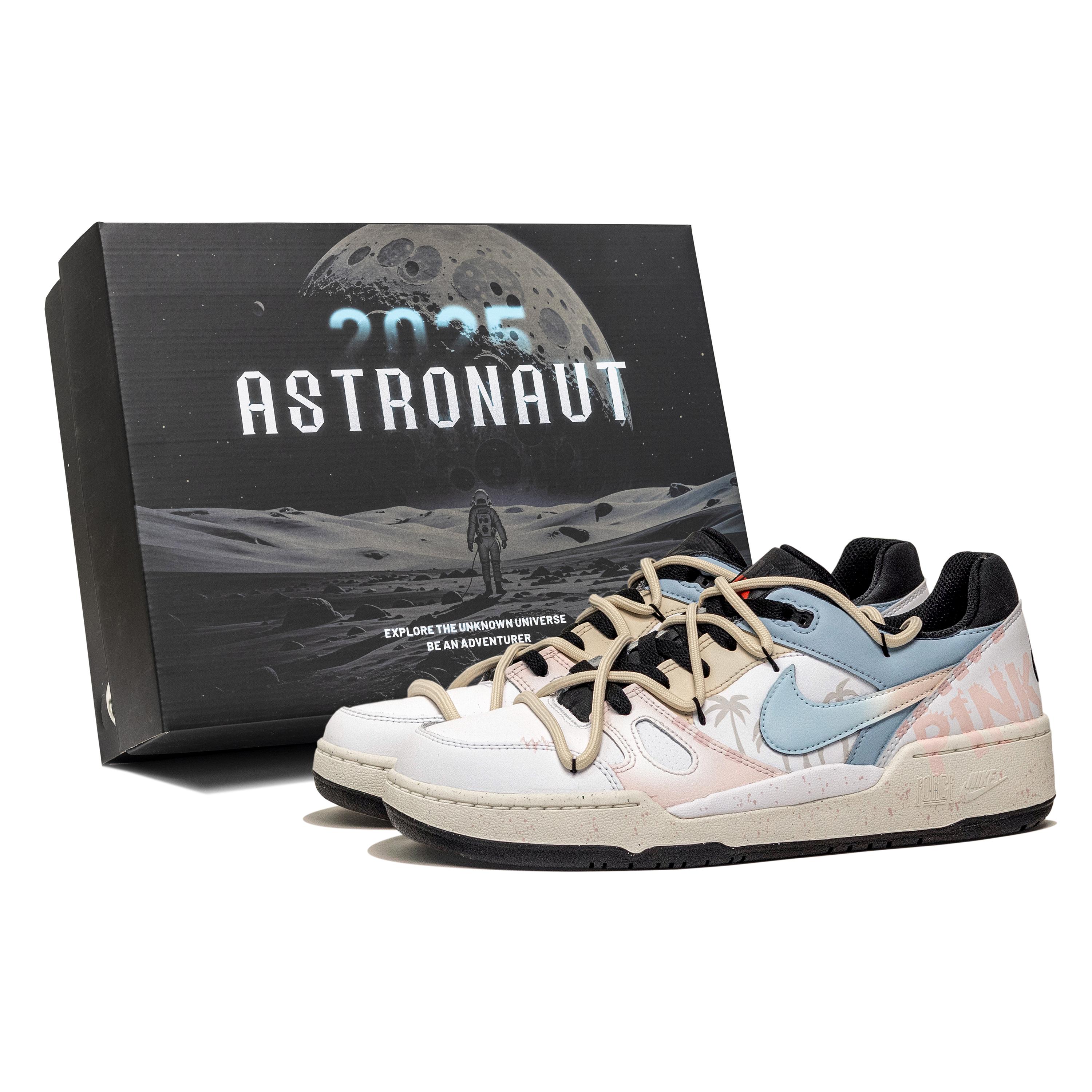 

Nike Full Force Abrasion Resistant Low top Skateboard Shoes Men s Sky Blue FB1362-101(Team256-SBOX) 38.5