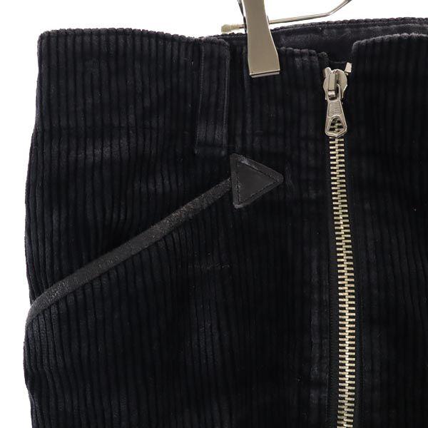 VINTAGE Black Corps Corduroy pants black Logger Pants Big Size Men's Used