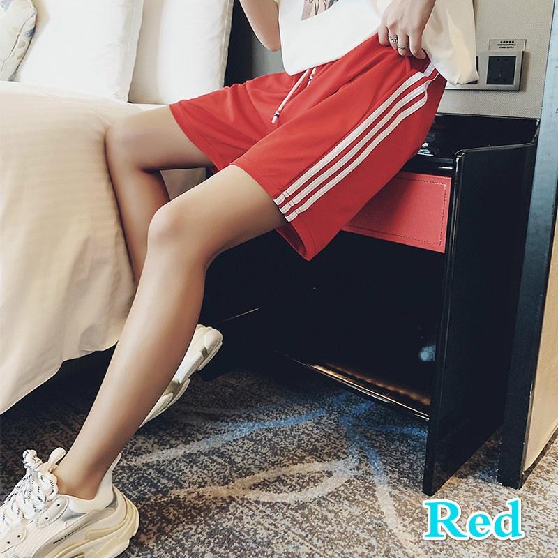 Dámské teplákové kalhoty Streetwear Široká noha Ležérní Baggy Letní šortky s vysokým pasem