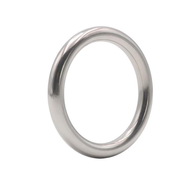 Stainless Steel Primary Color Metal Ring Penis Essence Fixing Sexy Couple Passion Sex Tool Love Aid Adult Toy 8M Thick Type