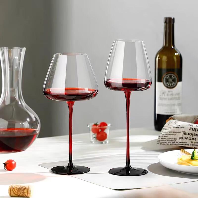 Shangqi Stemmed Burgundy Wine Glass Set