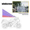 Motorcycle Deflector Universally Motorcycle Modified Windshield Windscreen PC Lens Windscreen for Most Model