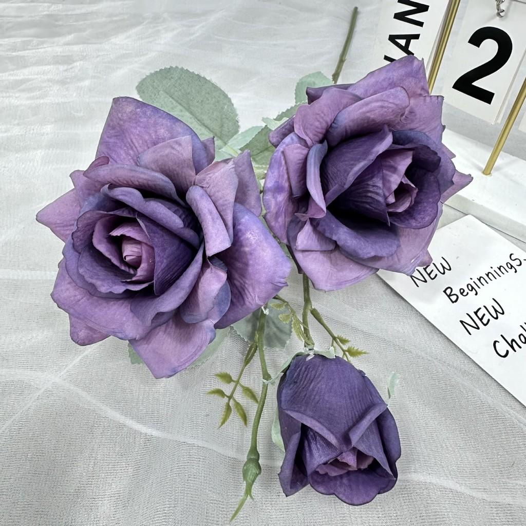Rose Artificial Flower Wedding Restaurant Hotel Desktop Ornament Decoration