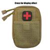 Tactically Medicals Pouches Zippers Waist Pack Portable Medicine Waist Bag Outdoor Medicals Pouches Utility Bag Enduring