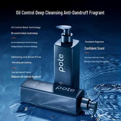 Baitie Men's Cologne Scent Oil Control Anti-Dandruff Shampoo