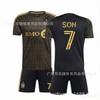 A2627 MLS Los Angeles FC Maillot Domicile Numéro 7 Fourni Par Sun Xinghui Football Enfant Adulte