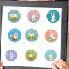 1000pcs/500pcs Easter-Themed Stickers - Self-Adhesive Egg & Bunny Designs for Party Favors, Gift Wrapping & Decorations