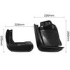 2012 2013 2014 2015 For HONDA Civic Mudguard Fender Mud Flaps Guards Splash Mudflaps Car Accessories Front and Rear Wheels