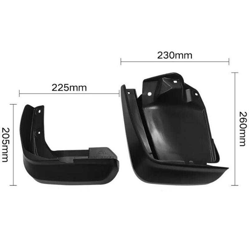 2012 2013 2014 2015 For HONDA Civic Mudguard Fender Mud Flaps Guards Splash Mudflaps Car Accessories Front and Rear Wheels