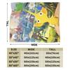 Gelbe Pikmin Weiche Warme Decken Kinder Plüsch Überwurfdecke Street Trend Sofa Bett Flanell Bettwäsche Sofa Bettbezug