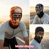 Skull Print Balaclava Face Mask, Ice Silk Cooling Breathable Sun Protection Full Face Cover for Cycling Running Hiking Outdoor Sports