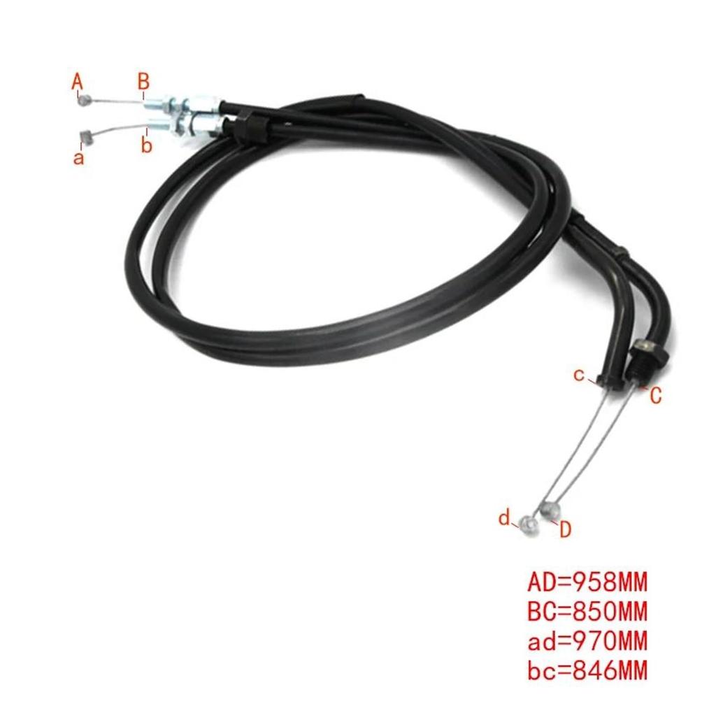 VELLOW Motorcycle Accessories Throttle Cable Wire for CB400 VTEC NC39 CB400SF CB-1 CB250 JADE250 NC31 Hornet 250 Superfors Parts