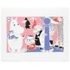 Imported Putinki Moomin Color Mini Comic Book Cover Volume PTK040046 [Officially (Finland)] Poster, Illustration, 8,