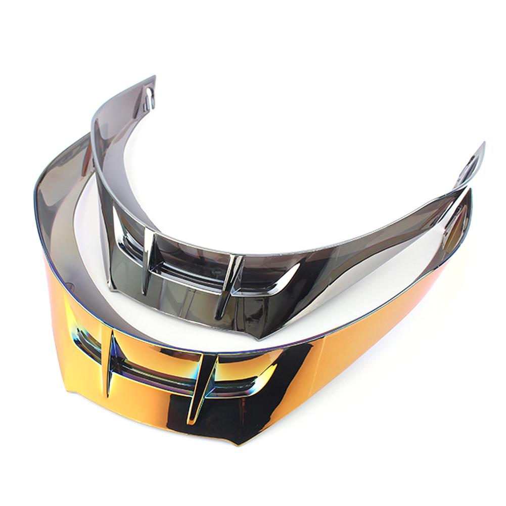 Mulitp-color Motorcycle Helmet Spoiler Rear Wing Air Duct Aerodynamic Part Racing Upgraded Tail Wing for AGV Pista/GP/Corsa/GPR