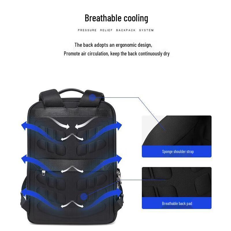 Hengyuanxiang Toulouse Business Backpack