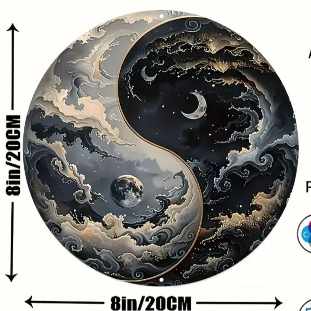 2D Flat Metal Wall Sign Decor