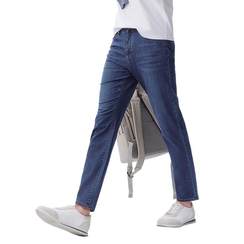 

Hodo Men s Lightweight Straight-Leg Jeans 40 (95-100kg)