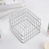 Modern Bathroom Storage Rack Stainless Steel Square Wire Basket  Desktop Organizer