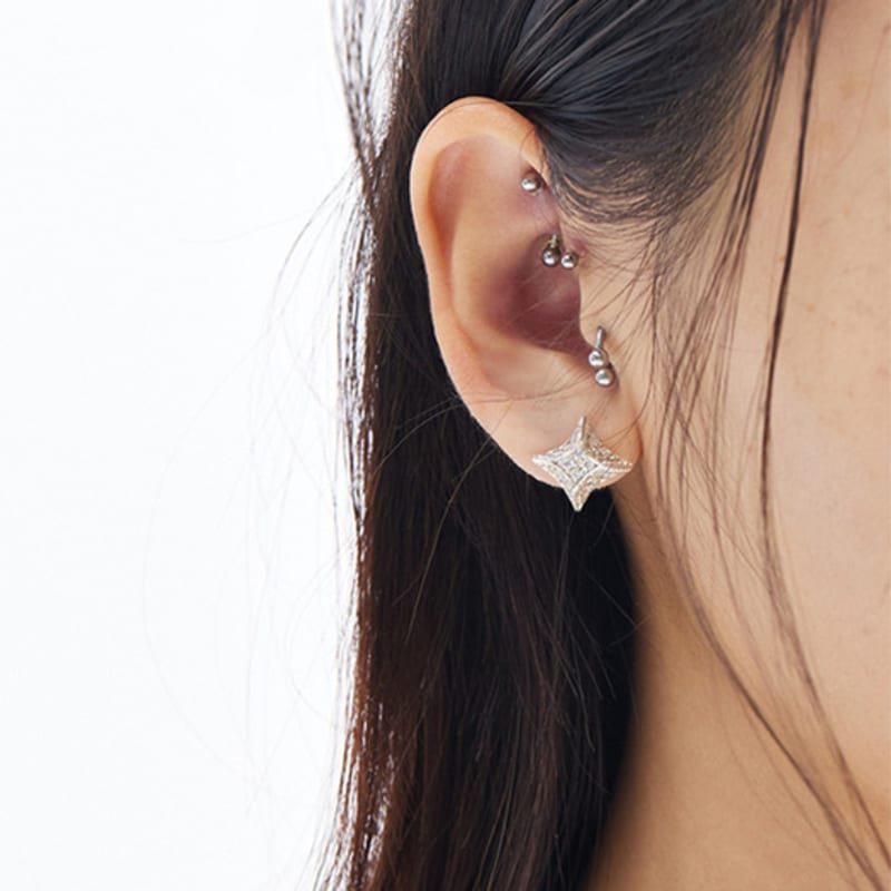 BOUCLES D'OREILLES PENDANTES NIMBUS SUPER SHINE STAR (L)