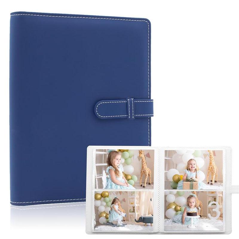 6x4 Photo Album – 152 Pockets Vegan Leather Cover Memory Album Book, Suitable for Family Wedding Boys Girls and Babies Storage