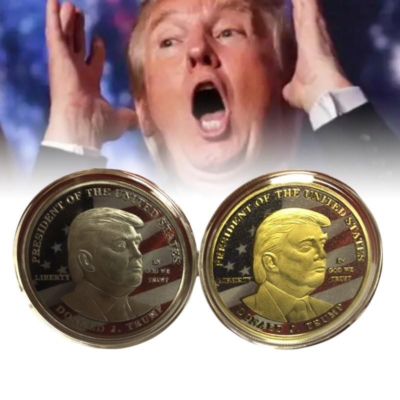 Donald Challenge Trump Coin Metal United States President Coin Commemorative