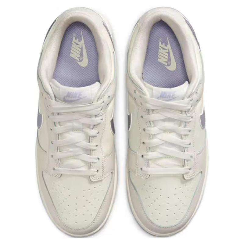 Nike Dunk Low Essential Sail Oxygen Purple Women's Skate Shoes Sneakers DX5930-100