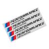 4 PZ Adesivo Maniglia Porta Auto Emblema Auto Decalcomania Decorazione Carrozzeria per BMW M3 M5 M6 X1 X3 X5 E34 E39 E36 E60 E90 E46 F30 F30 Styling