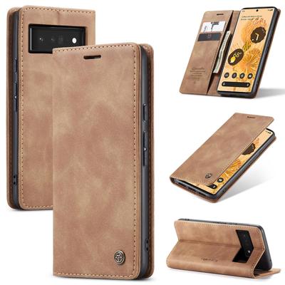 Google Pixel 8 Pro/9 Leather Flip Case: Anti-Fall, Card Slot, Protective Cover